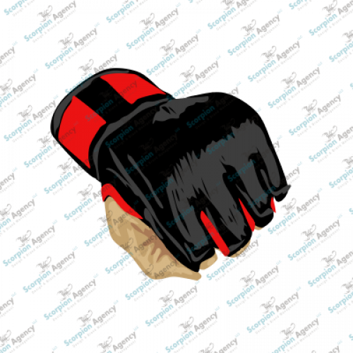 MMA Glove Fist Logo