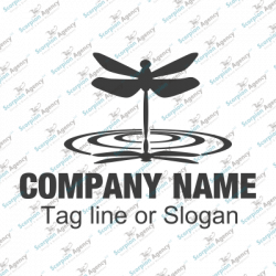 Dragonfly Reflection Logo