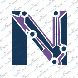 Letter N Technology Logo